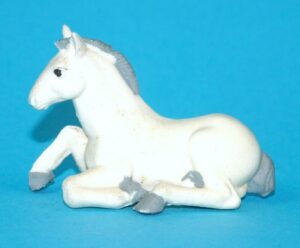 BRITAINS FARM #817 H2121 #2121 SUFFOLK FOAL LYING 1960s LEAD MOULD ENGLAND