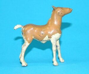 BRITAINS LEAD FARM No. 507 SHIRE COLT 1930s ENGLAND