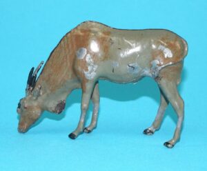 BRITAINS LEAD ZOO No. 933 ELAND BULL 1930s ENGLAND