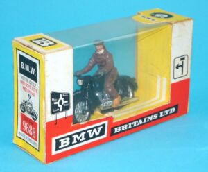 BRITAINS ROAD SERIES #9688 BMW CIVILIAN MOTORCYCLE MIB 1960s ENGLAND