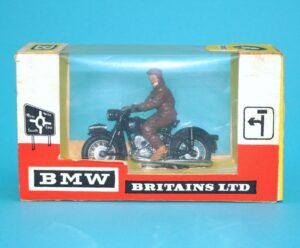 BRITAINS ROAD SERIES #9688 BMW CIVILIAN MOTORCYCLE MIB 1960s ENGLAND