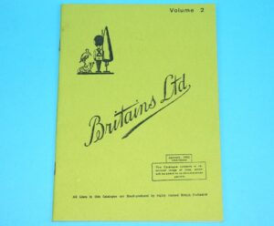 BRITAINS TOY CATALOG 1953 VOLUME 2 REPRINT COPY CATALOGUE KATALOG