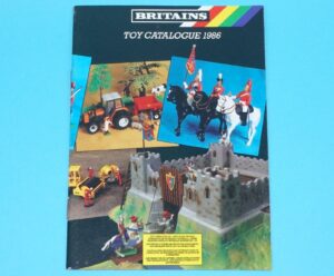 BRITAINS TOY CATALOG 1986 POCKET CATALOGUE KATALOG