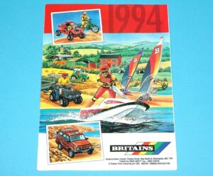 BRITAINS TOY CATALOG 1994 POCKET CATALOGUE KATALOG