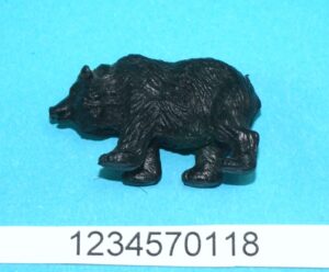 BRITAINS ZOO #1337 BROWN BEAR CUB 1960s ENGLAND