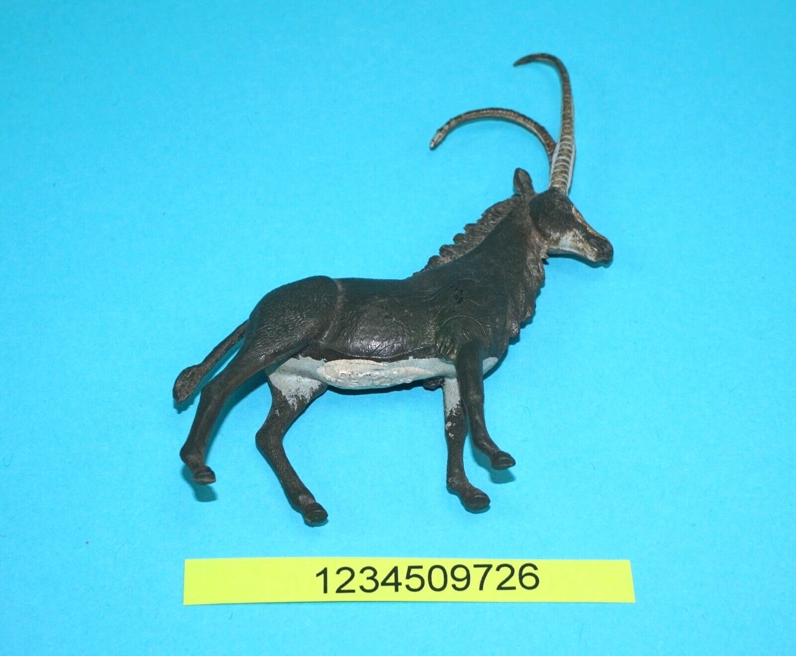 BRITAINS ZOO #1359 SABLE ANTELOPE 1960s BLACK VARIANT ENGLAND - Image 3
