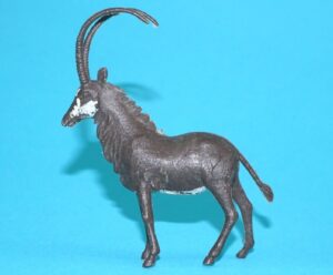 BRITAINS ZOO #1359 SABLE ANTELOPE 1960s ENGLAND