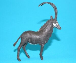 BRITAINS ZOO #1359 SABLE ANTELOPE 1960s ENGLAND