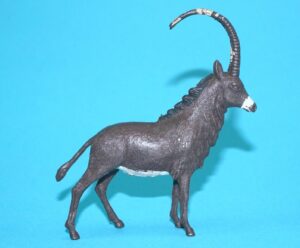 BRITAINS ZOO #1359 SABLE ANTELOPE 1960s ENGLAND