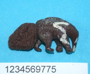 BRITAINS ZOO #1361 ANTEATER 1960s SHORT NECK VARIANT ENGLAND HTF