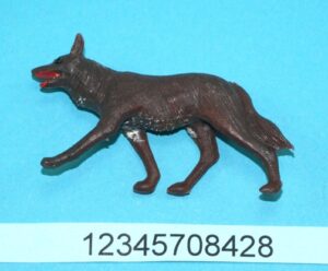 BRITAINS ZOO #1369 WOLF 1970s ENGLAND