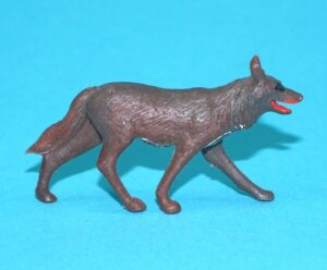 BRITAINS ZOO #1369 WOLF 1970s ENGLAND