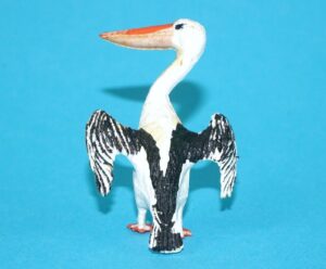 BRITAINS ZOO #1381 PELICAN (OPEN WINGS) 1960s ENGLAND