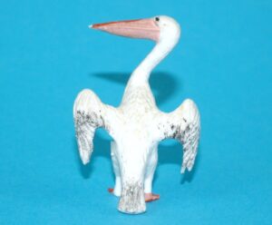 BRITAINS ZOO #1381 PELICAN (OPEN WINGS) 1960s ENGLAND