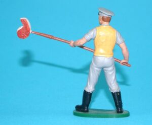 BRITAINS ZOO #1394 KEEPER (ASSORTED) 1970s ENGLAND