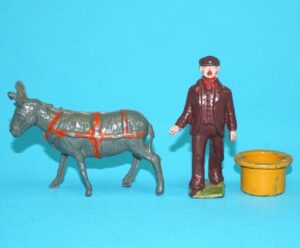 CHARBENS LEAD FARM COSTER CART & DONKEY 1930s ENGLAND BRITAINS TIMPO