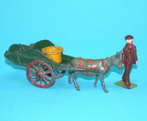 CHARBENS LEAD FARM COSTER CART & DONKEY 1930s ENGLAND BRITAINS TIMPO
