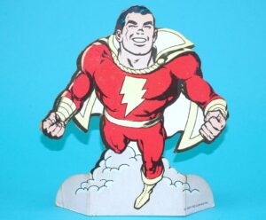 DC COMICS CARDBOARD STANDEE SHAZAM 1977 DC COMICS INC