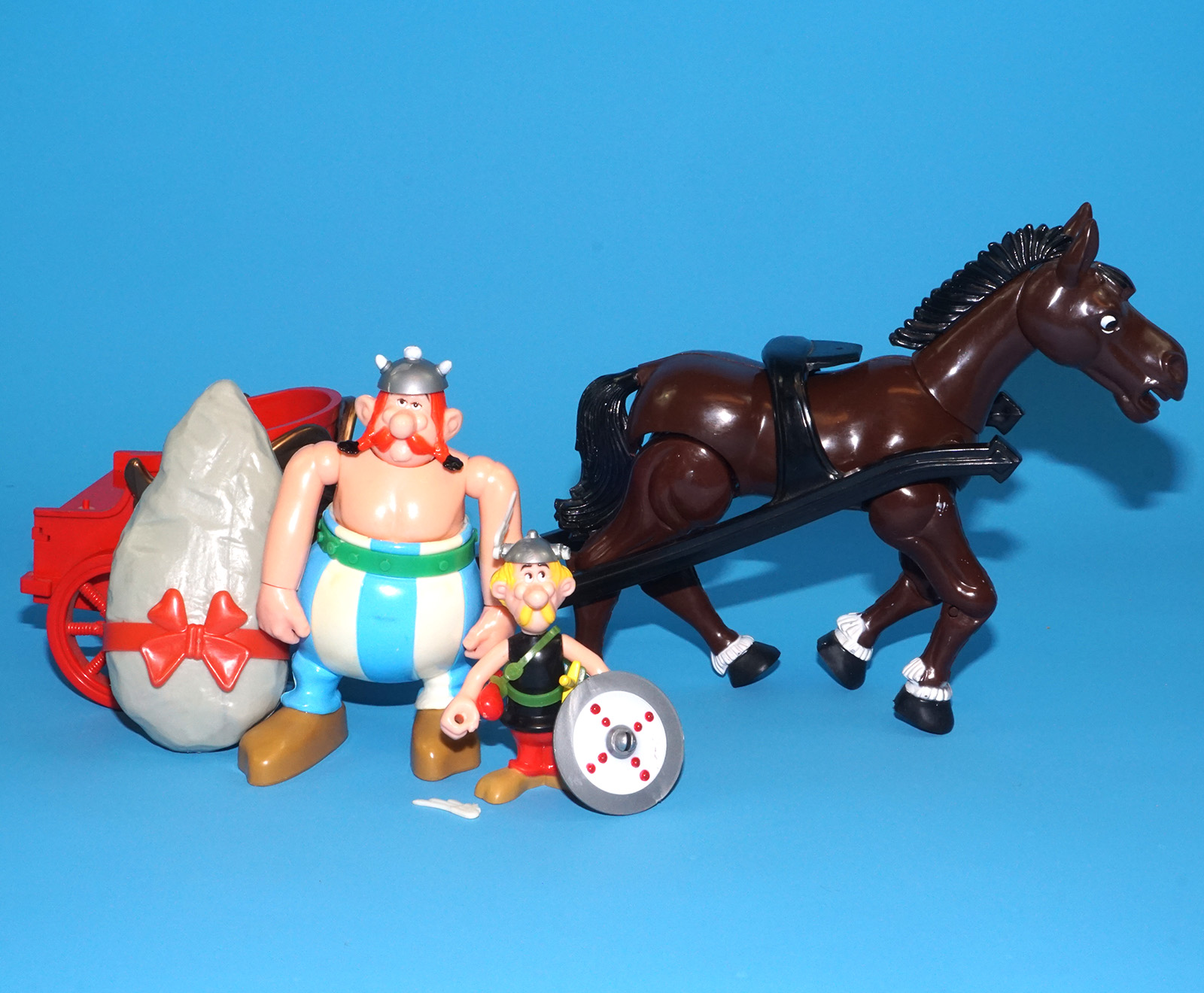 ASTERIX PLAY ACTION FIGURES 6251 ROMAN CHARIOT BOXED ITALIAN BOX 1984 CEJI TOYCLOUD - Image 8