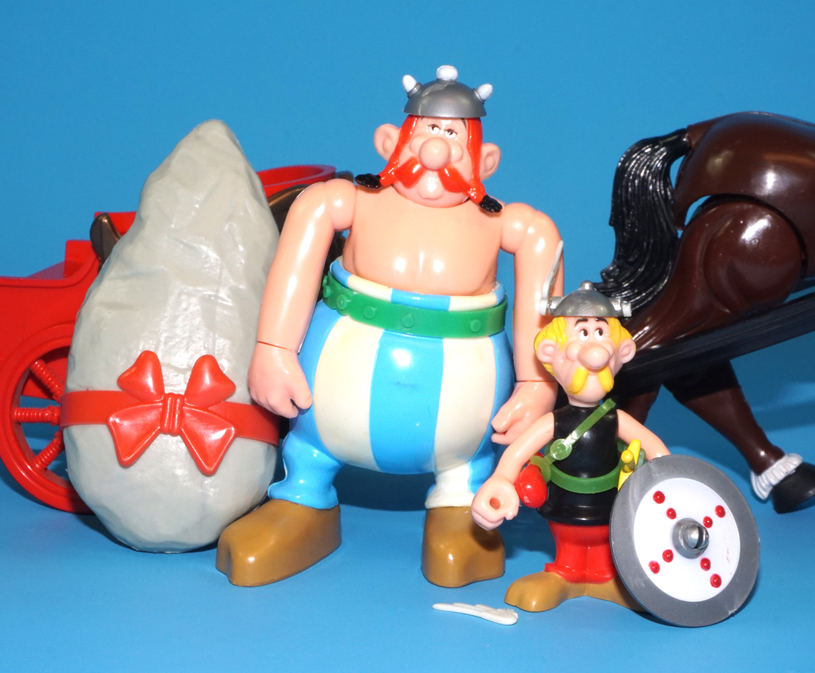ASTERIX PLAY ACTION FIGURES 6251 ROMAN CHARIOT BOXED ITALIAN BOX 1984 CEJI TOYCLOUD - Image 9
