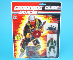 1993 GI JOE COMANDOS EM ACAO VIBORA MOC MOSC 1989 PYTHON OFFICER v1 ESTRELA