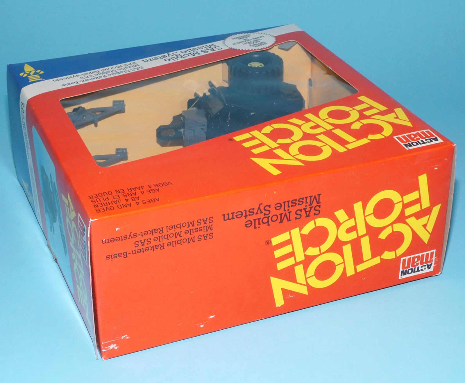 1983 GI JOE ACTION FORCE SAS MMS MOBILE MISSILE SYSTEM BOXED MIB MISB SEALED BOX NRFB PALITOY - Image 5