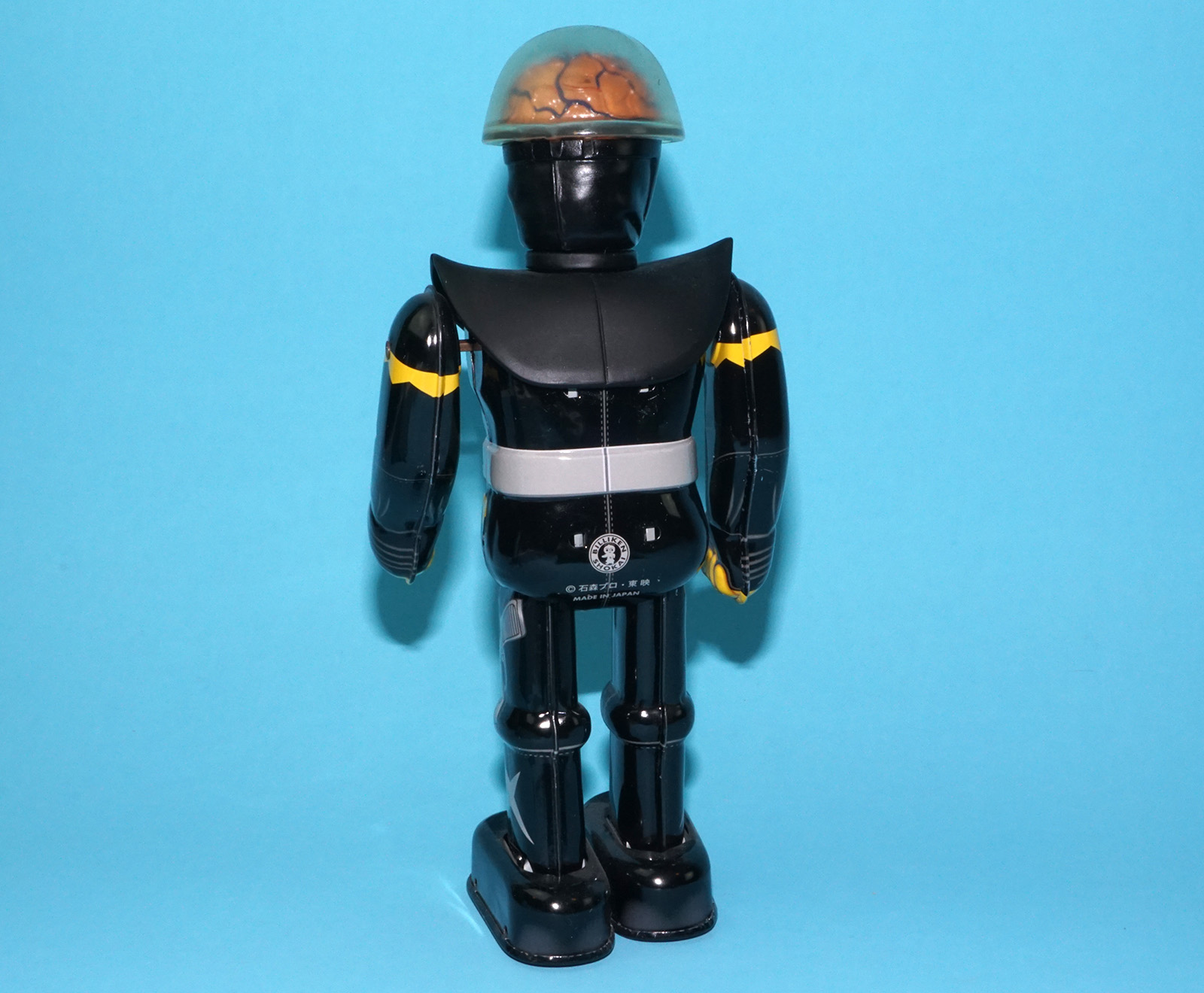 HAKAIDER MECHANICAL WIND UP TOY COMPLETE BOXED ORIGINAL BOX MIB 1990s BILLIKEN SHOKAI WORKS! - Image 8