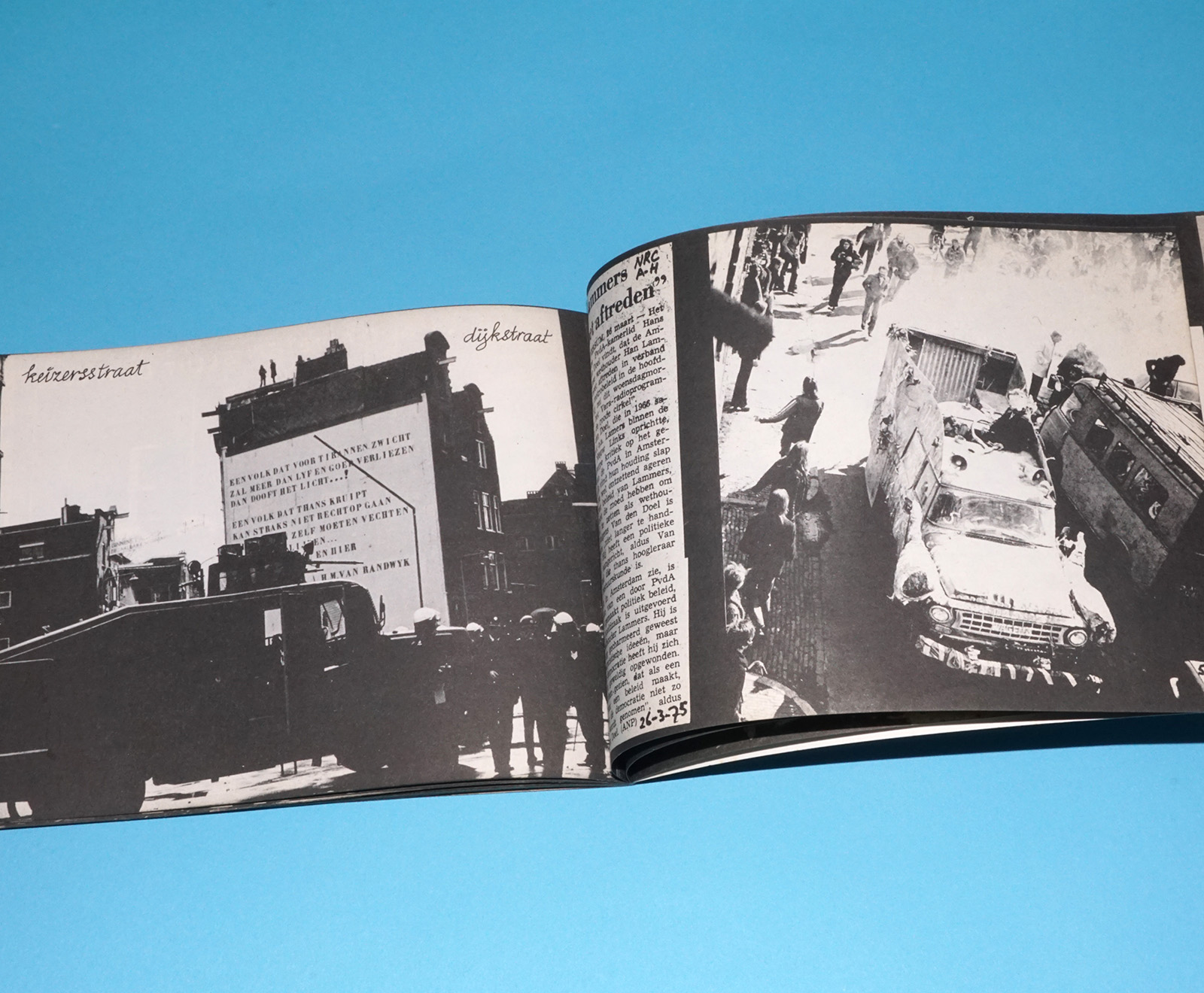 PROVO; BLAUWE MAANDAG OMDAT MIJN HUIS DAAR STOND 24 MAART 1975 AMSTERDAM HTF - Image 12