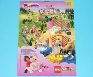 LEGO MAGAZINE ADVERT LEGOLAND SYSTEM BELVILLE 1990s DONALD DUCK HOLLAND