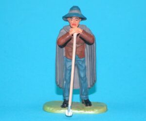 ELASTOLIN FARM 7CM SERIES SHEPHERD 1/25 G SCALE 1960s GERMANY