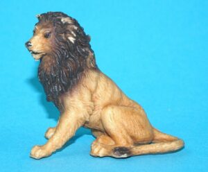 ELASTOLIN ZOO SERIES LION 1/32 SCALE 54MM 1960s GERMANY
