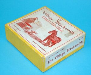 F.G. TAYLOR & SONS No 169 PLASTIC BLACKSMITH BOXED BOX 1950s ENGLAND HTF