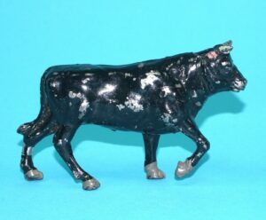 JOHILLCO LEAD FARM BULL FOR TWO-WHEEL CART 1940s JOHN HILL & CO ENGLAND BRITAINS