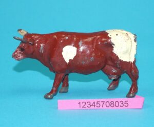 JOHILLCO LEAD FARM COW STANDING 1940s JOHN HILL & CO ENGLAND BRITAINS TIMPO