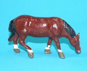 JOHILLCO LEAD FARM HORSE GRAZING 1940s JOHN HILL & CO ENGLAND BRITAINS TIMPO