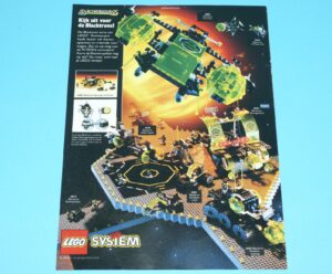 LEGO MAGAZINE ADVERT LEGOLAND SYSTEM SPACE 1990s DONALD DUCK HOLLAND