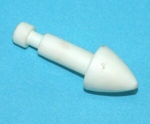 MICRONAUTS ORIGINAL SPARE PART BATTLE CRUISER SMALL MISSILE 1970s MEGO