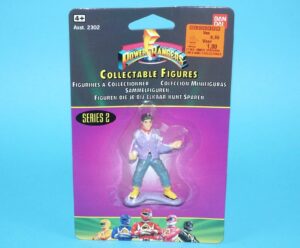 MMPR POWER RANGERS COLLECTABLE FIGURE SERIES 2 SKULL MOC MOSC 1994 BANDAI