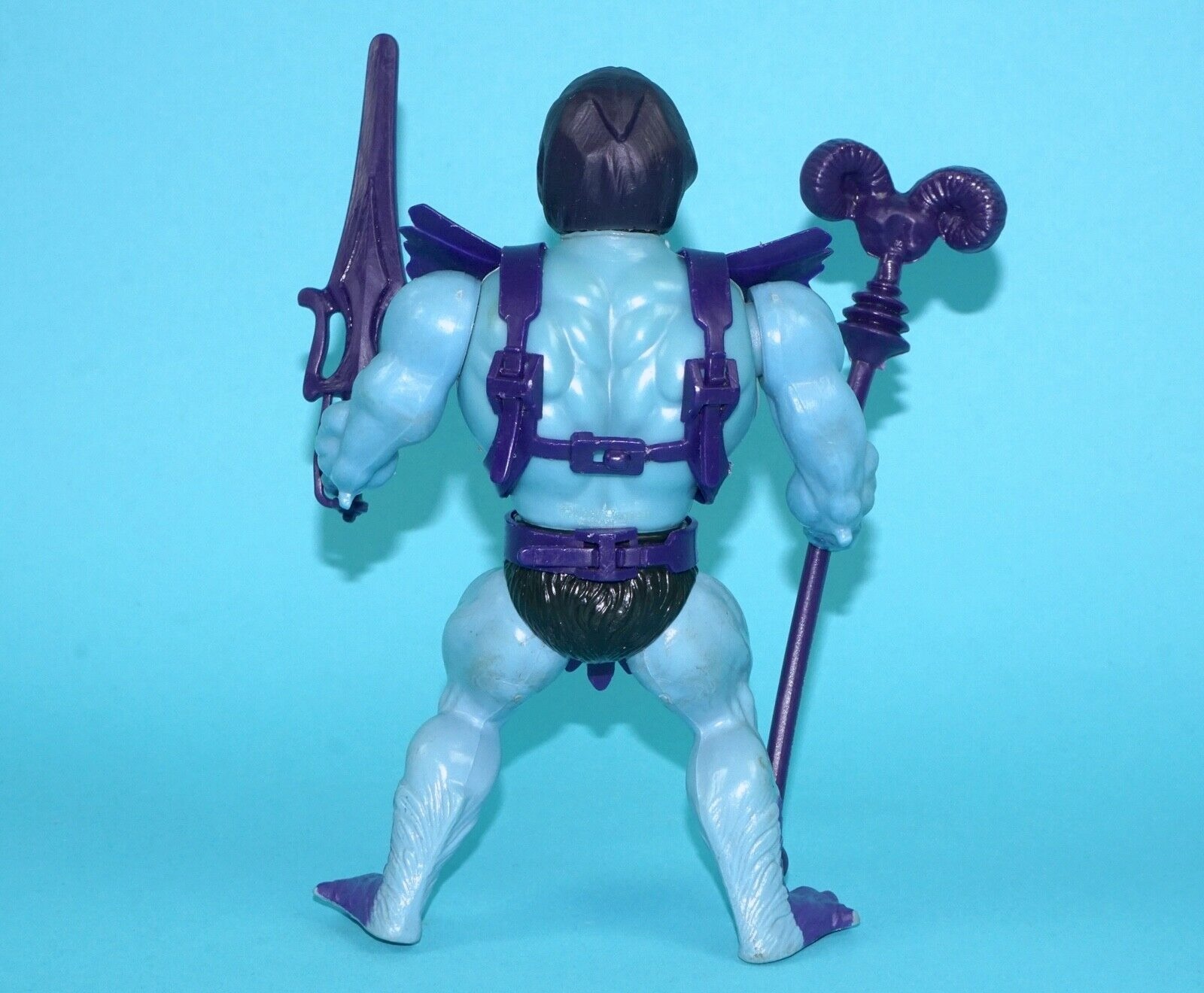 MOTU HE-MAN MASTERS OF THE UNIVERSE SKELETOR HALF BOOTS 100% COMPLETE TAIWAN USA 1981 MATTEL - Image 3