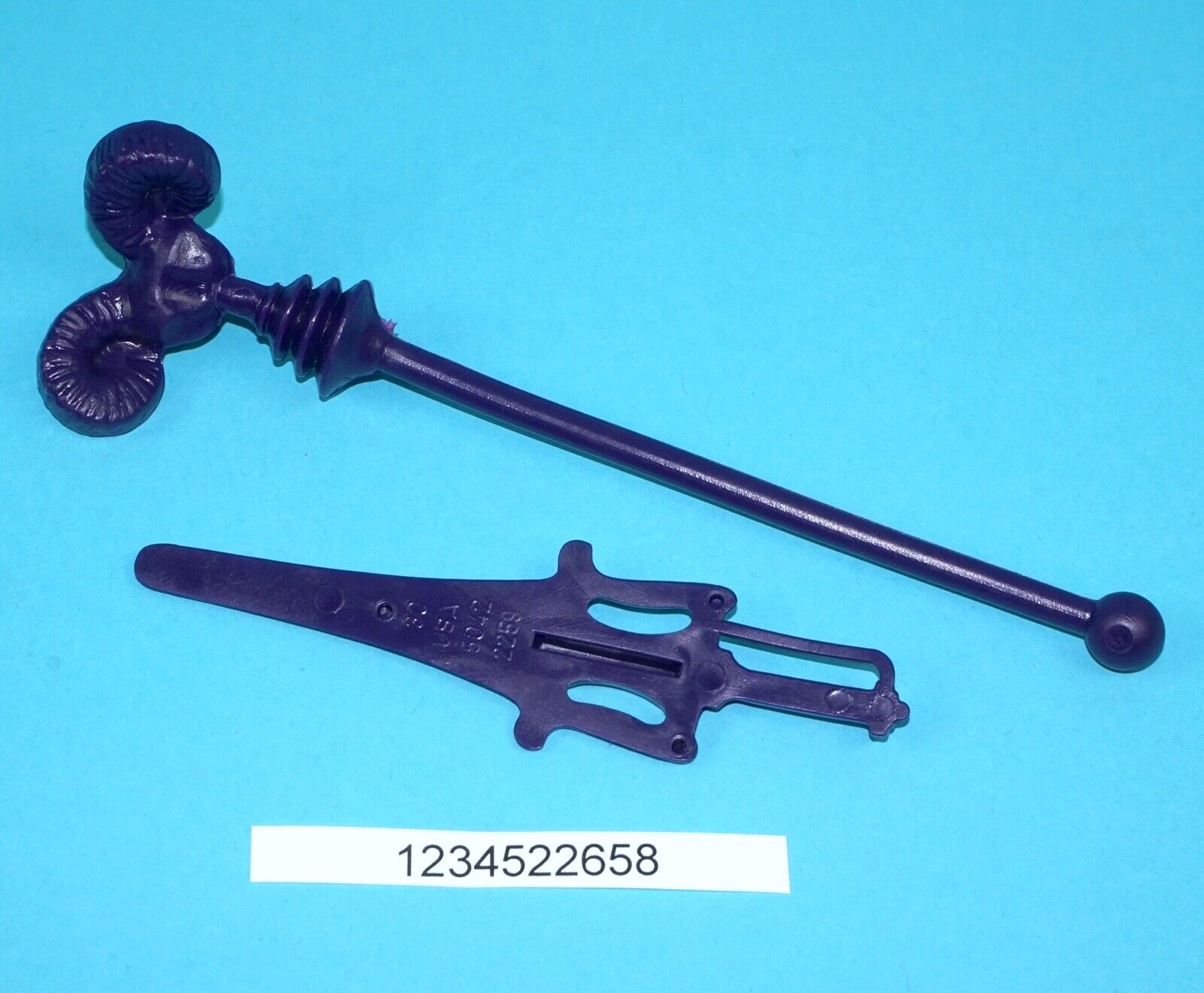 MOTU HE-MAN MASTERS OF THE UNIVERSE SKELETOR HALF BOOTS 100% COMPLETE TAIWAN USA 1981 MATTEL - Image 9