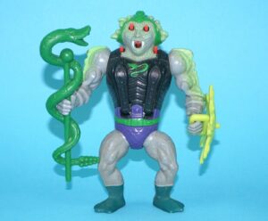 MOTU HE-MAN MASTERS OF THE UNIVERSE SNAKE FACE 100% COMPLETE 1987 MATTEL