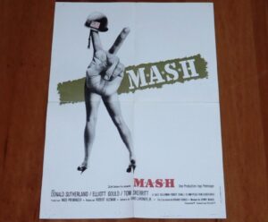 ORIGINAL MOVIE POSTER M.A.S.H 1970 FRENCH FOLDED 60X81CM MASH