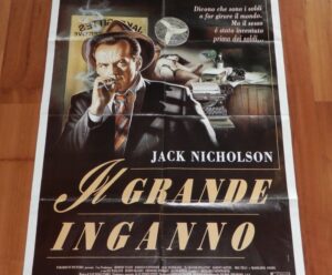 ORIGINAL MOVIE POSTER THE TWO JAKES 1991 ITALIAN FOLDED ONE PANEL