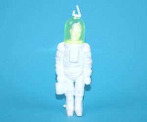 PLASTIC SPACEMAN ASTRONAUT COSMONAUT 1/32 SCALE 1960s LINDE MANURBA W. GERMANY