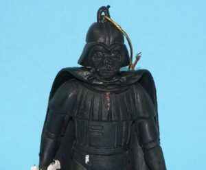 STAR WARS 5" RUBBER DARTH VADER TOY FIGURE DUTCH BOOTLEG 1976 HOLLAND GERMANY