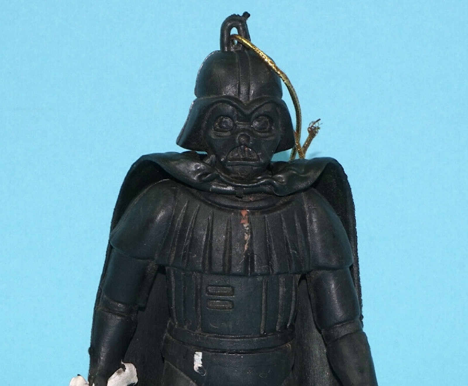 STAR WARS 5" RUBBER DARTH VADER TOY FIGURE DUTCH BOOTLEG 1976 HOLLAND GERMANY - Image 2
