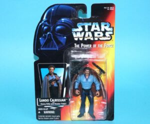STAR WARS POTF2 LANDO CALRISSIAN MOC MOSC US CARD 1995 KENNER