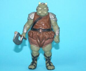 STAR WARS ROTJ GAMORREAN GUARD MACAU 100% COMPLETE & ORIGINAL C8+ 1983 KENNER