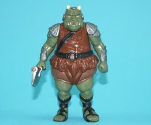 STAR WARS ROTJ GAMORREAN GUARD NO COO 100% COMPLETE & ORIGINAL C8+ 1983 KENNER