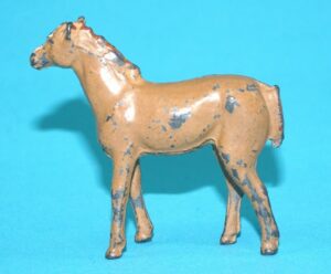 TAYLOR & BARRETT LEAD FARM FOAL 1940s ENGLAND TIMPO BRITAINS